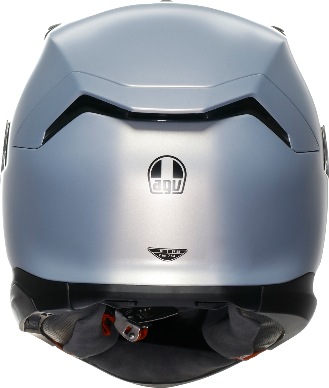 AGV K7 Helmet - Mono - Matte Prisma Silver - Large 2118399004-003-L