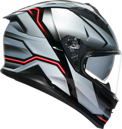AGV K7 Helmet - Jaeger - Black/Silver - Small 2118399004-005-S