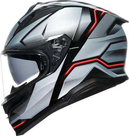 AGV K7 Helmet - Jaeger - Black/Silver - Small 2118399004-005-S
