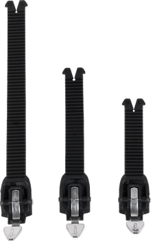 ALPINESTARS Boot Strap Kit - Tech 7S/Tech-T - Black 25CITR-10