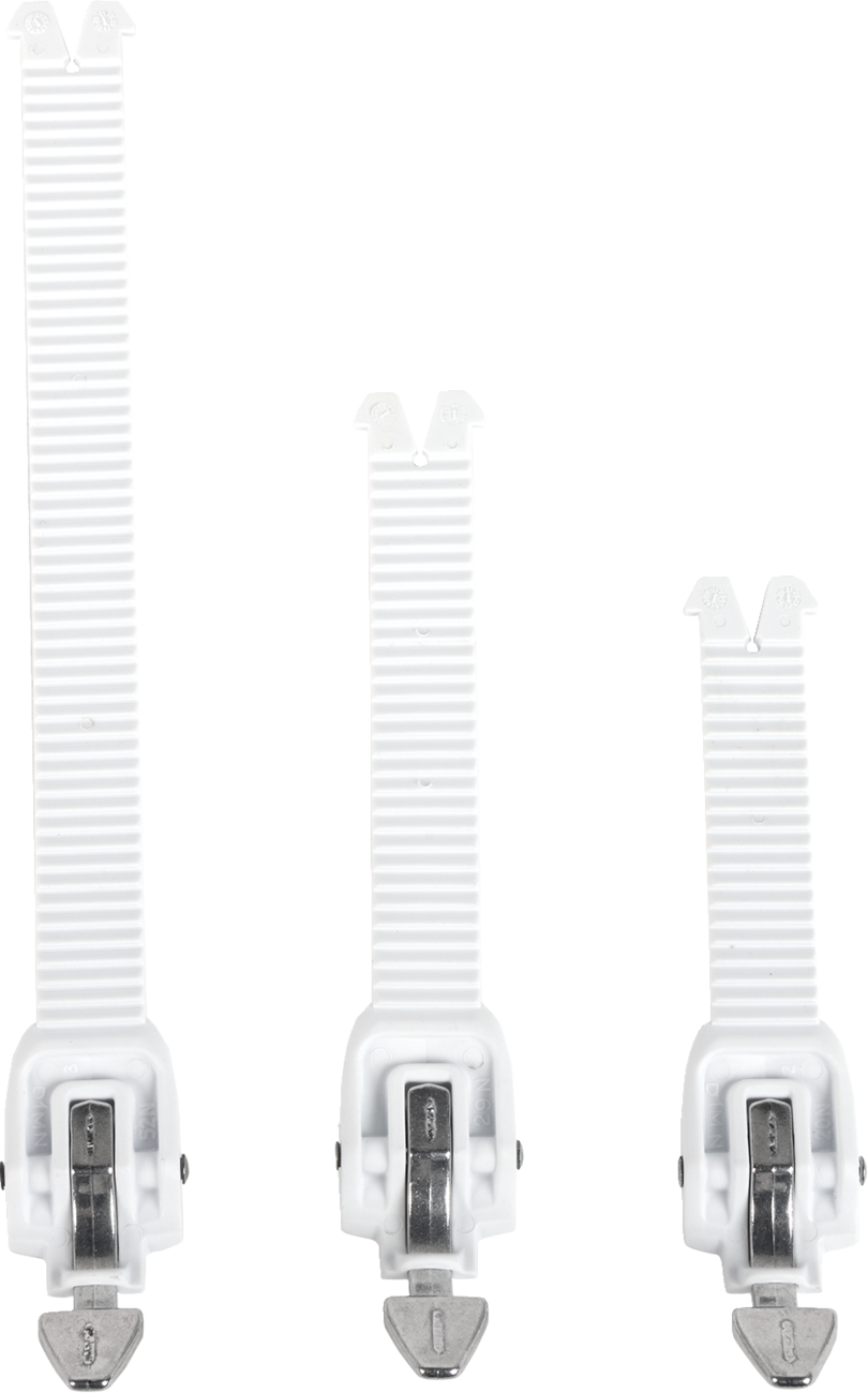 ALPINESTARS Boot Strap Kit - Tech 7S/Tech-T - White 25CITR-20
