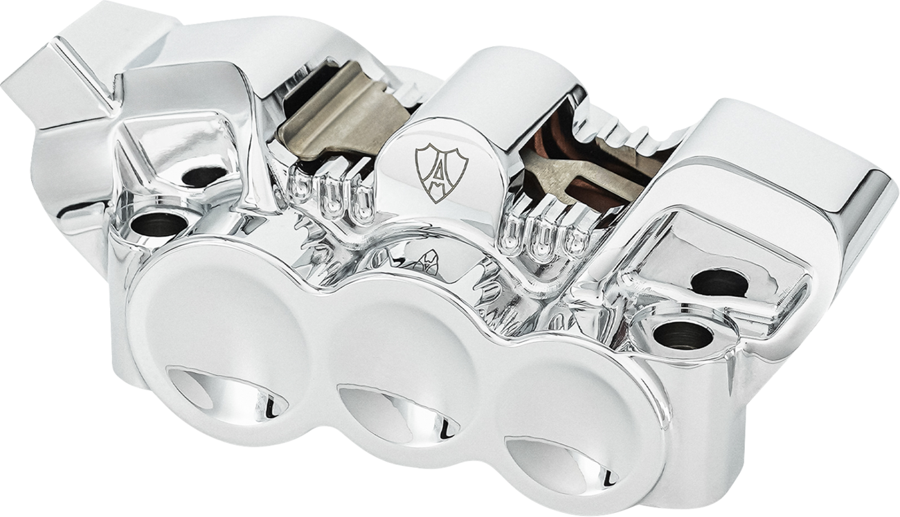 ARLEN NESS Monoblock Radial Brake Caliper - 100 mm - Left - Chrome 320-131