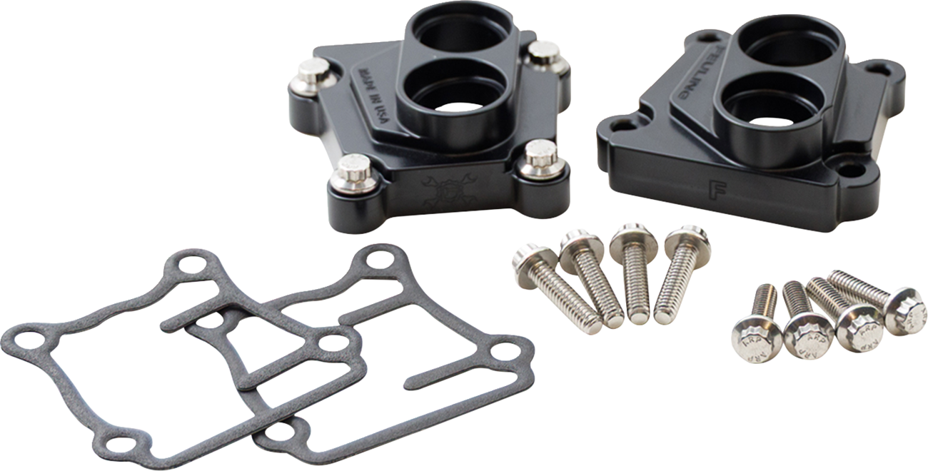 FEULING PARTS Lifter Block Covers - Black - '99-'17 Twin Cam 9190