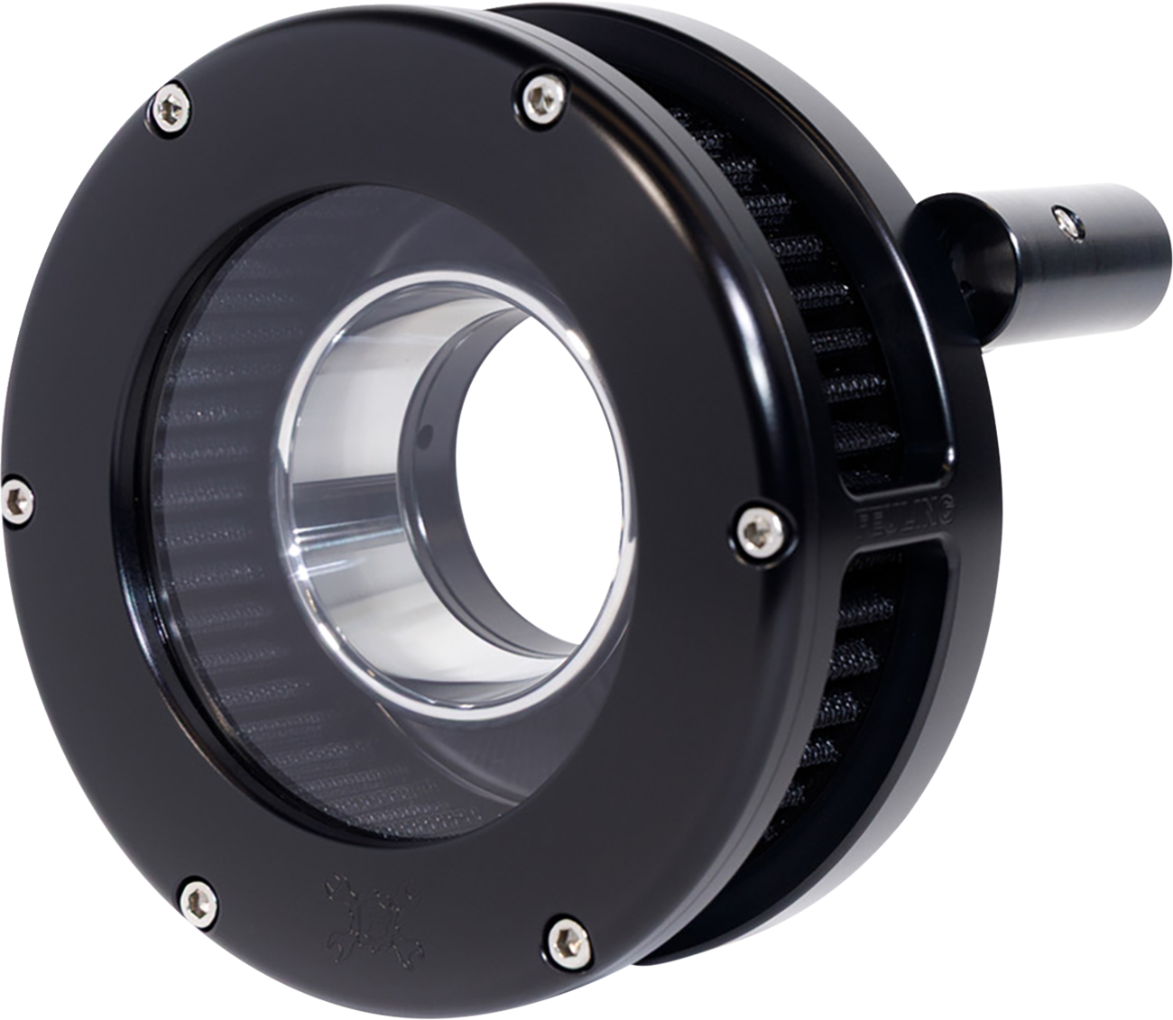 FEULING PARTS BA Slim Air Cleaner Kit - Black/Clear - Black Filter - '08-'17 Twin Cam 5554-S