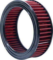 FEULING PARTS Replacement BA Slim Air filter - Red - Twin Cam 5412