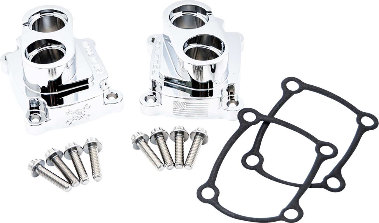 FEULING PARTS Lifter Block Covers - Chrome - '17-'25 M8 9195