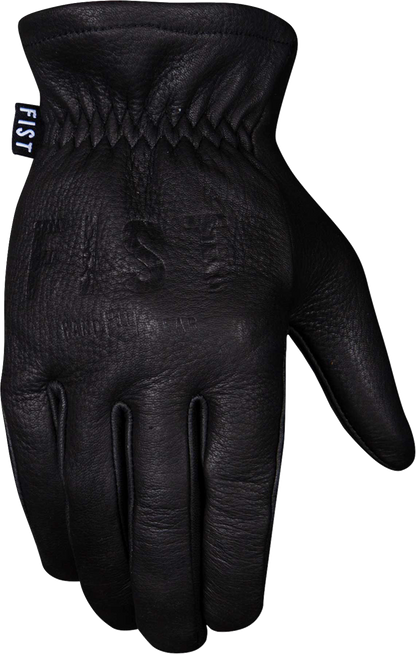 FIST HANDWEAR The Rig Road Leather Gloves - Black - 2XS FR001XXS