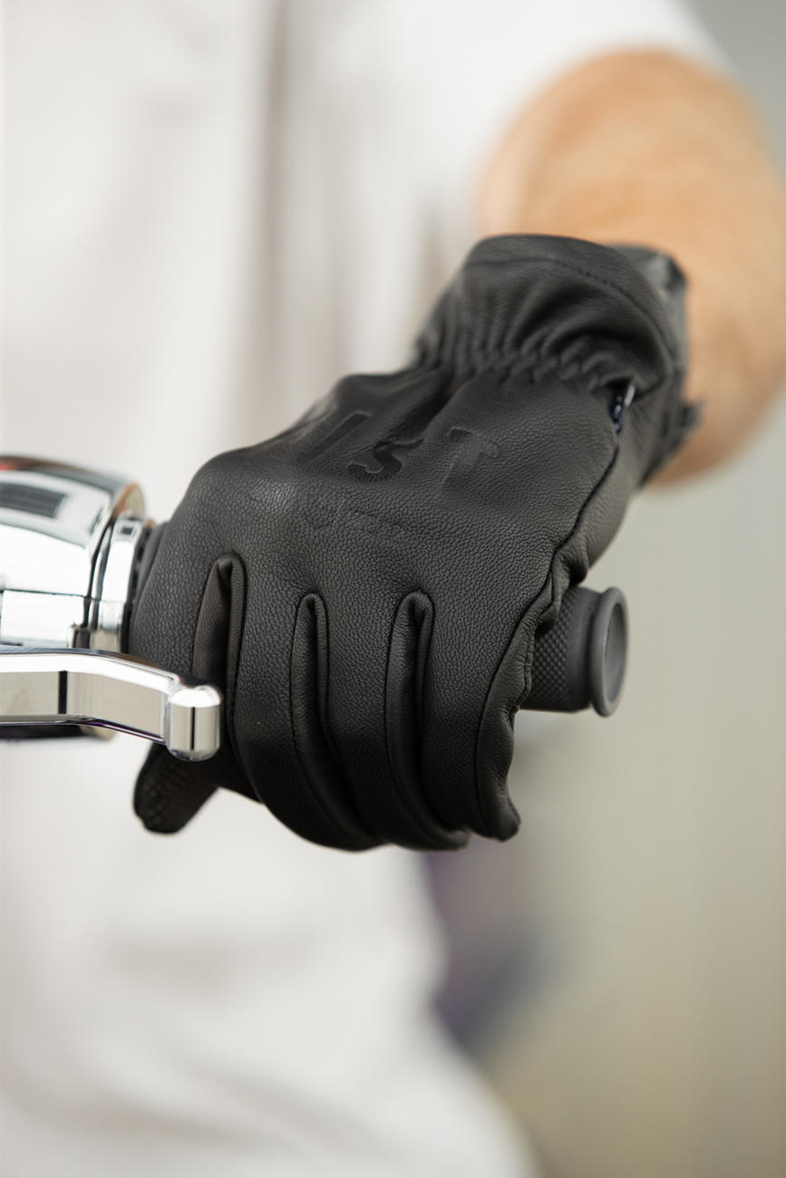 FIST HANDWEAR The Rig Road Leather Gloves - Black - 2XS FR001XXS