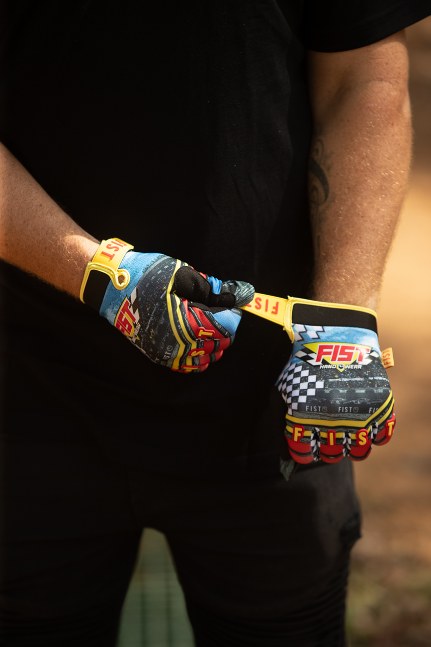 FIST HANDWEAR Strapped Speedway Gloves - 2XS F-GS-01759-XXS