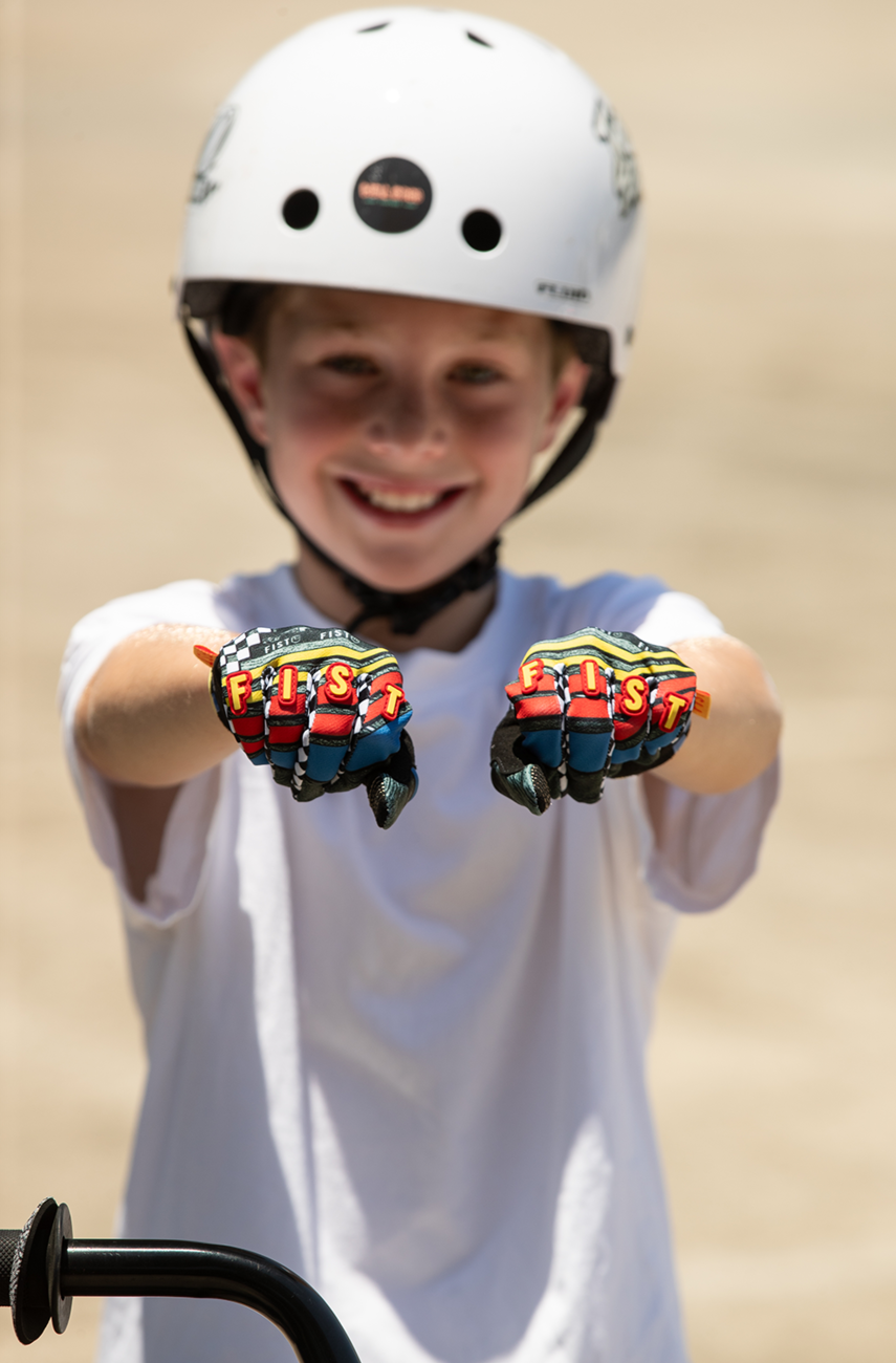 FIST HANDWEAR Youth Strapped Speedway Gloves - Small F-GSY-01759-S