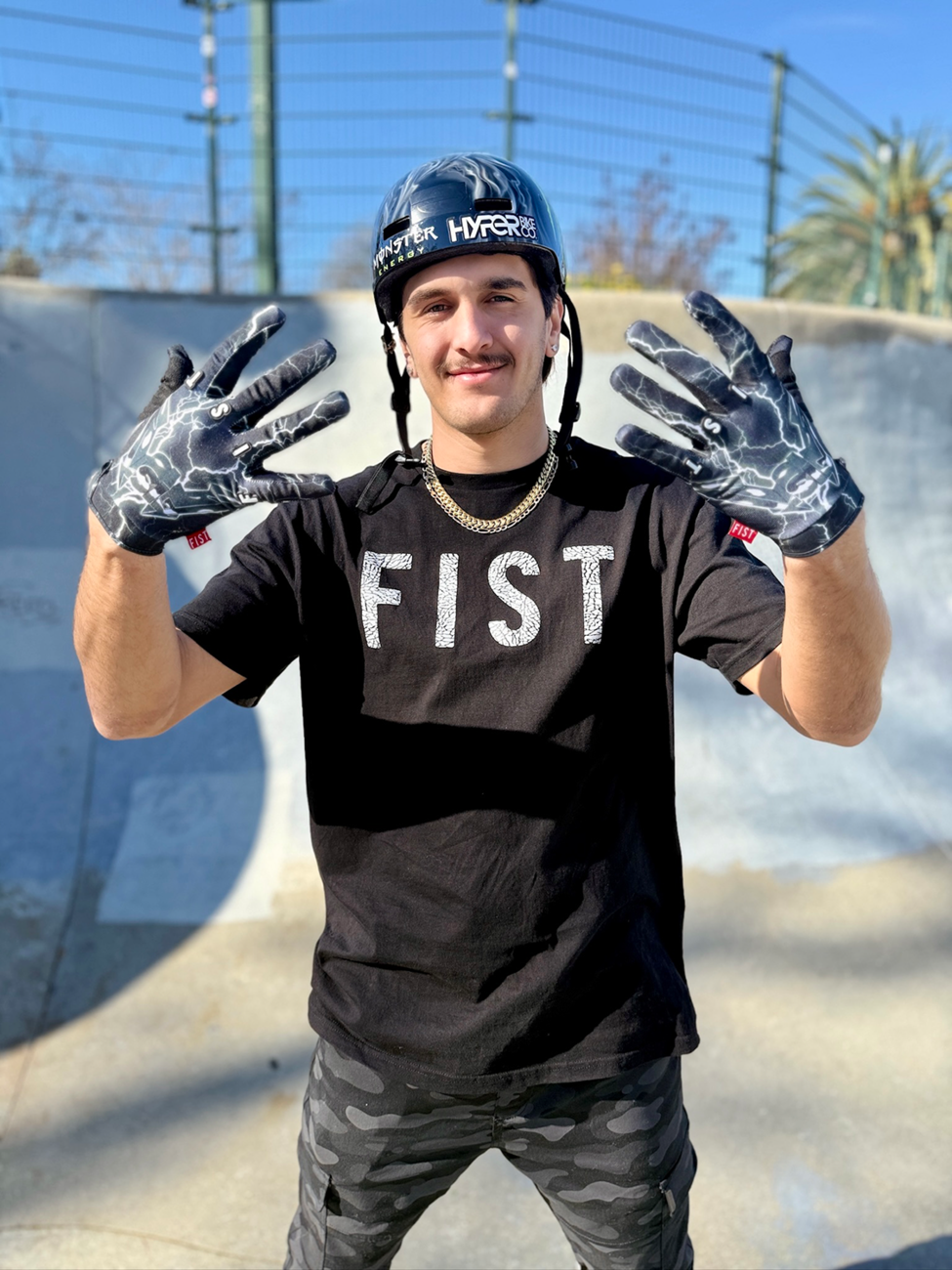 FIST HANDWEAR Strapped Brady Baker Lightning Gloves - Medium F-GS-01753-M