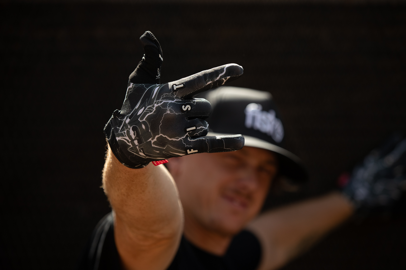 FIST HANDWEAR Strapped Brady Baker Lightning Gloves - Medium F-GS-01753-M