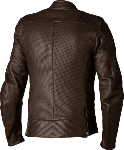 Ladies Roadster Air Ce Jacket Brown Leather Xs