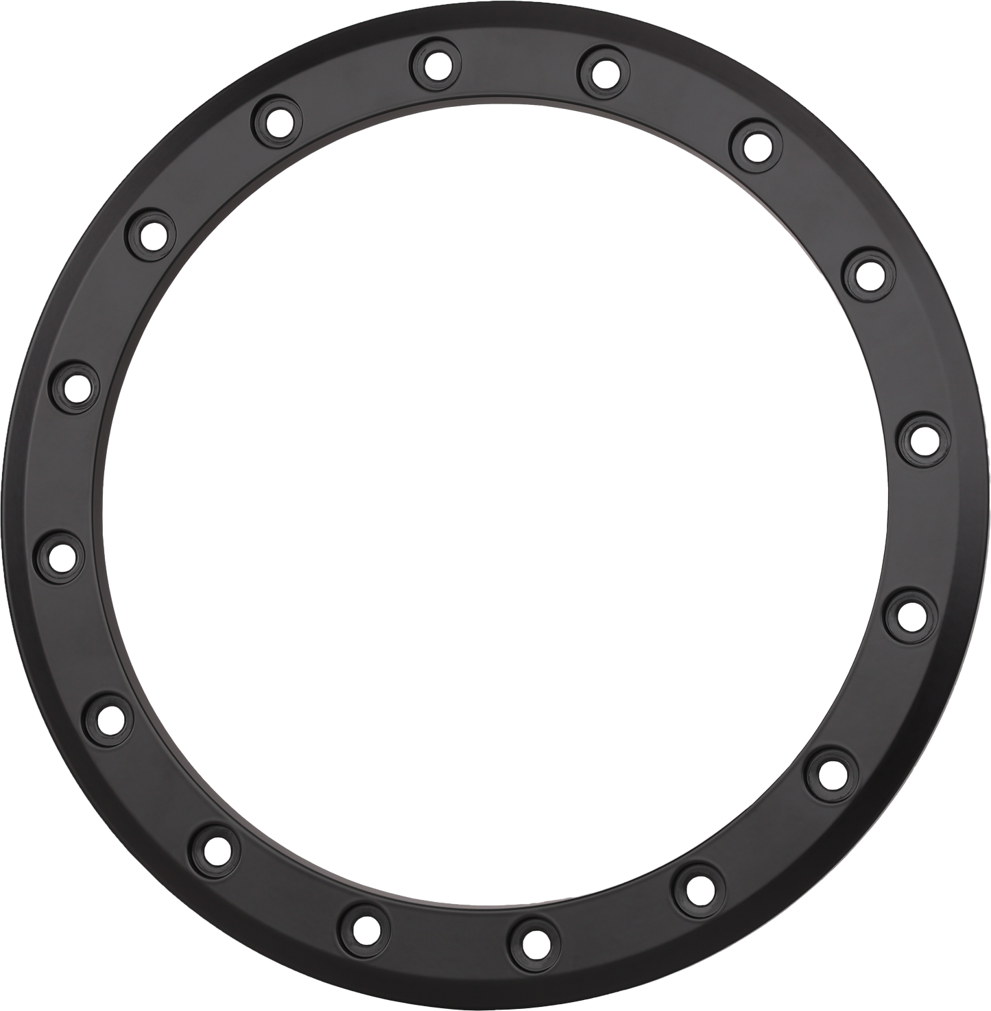 14" Beadlock Ring 10mm 16 Holes Matte Blk