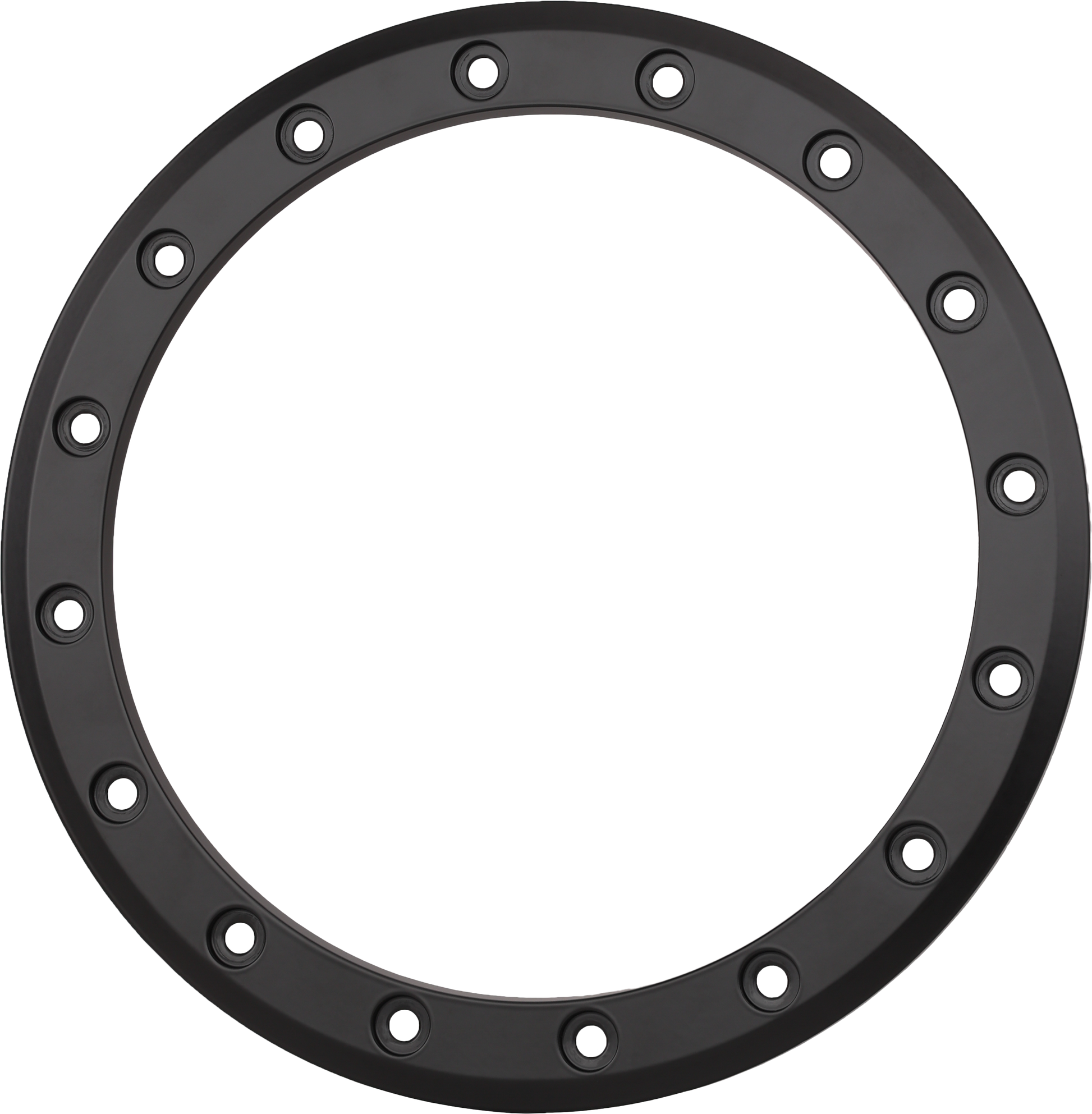 14" Beadlock Ring 10mm 16 Holes Matte Blk