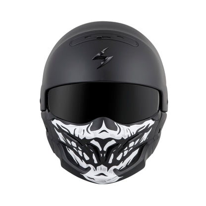 Covert Face Mask Skull Black/White