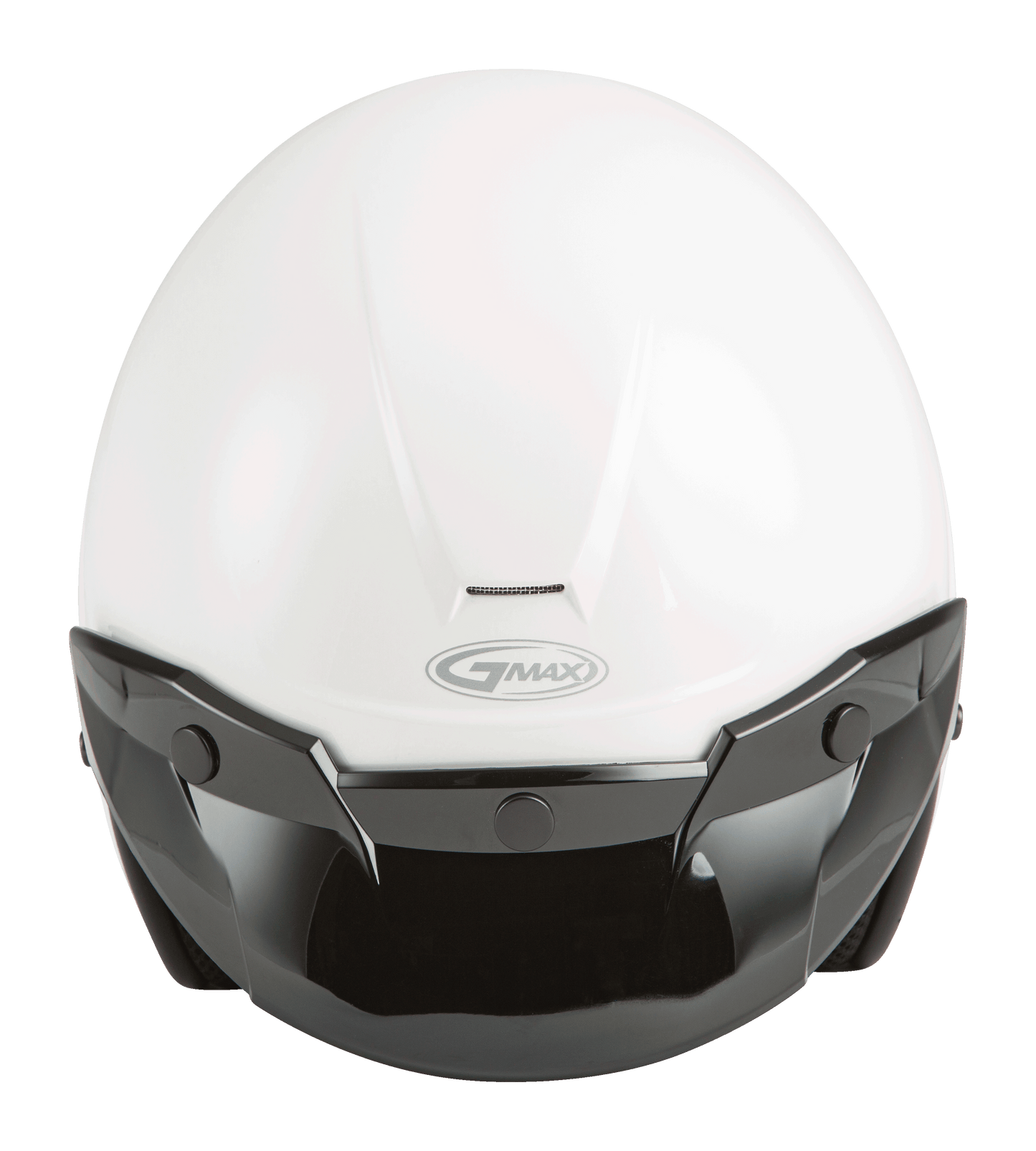 Of 2 Open Face Helmet White Sm