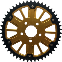 Stealth 51t Rear Sprocket Gld Alum Car  Blk Steel Teeth