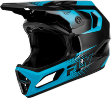 Yth Rayce Sonar Bicycle Hlmt Black/Electric Blue Ys