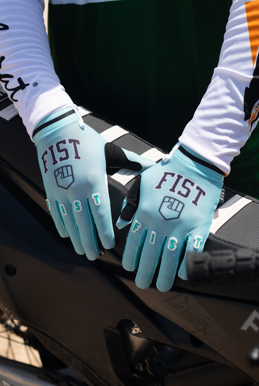 FIST HANDWEAR Breezer Ruthless Teal Staple Gloves - Large F-GB-01757-L