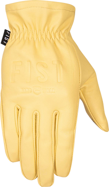 FIST HANDWEAR The Rig Road Leather Gloves - Yellow - XL F-GR-01325-XL