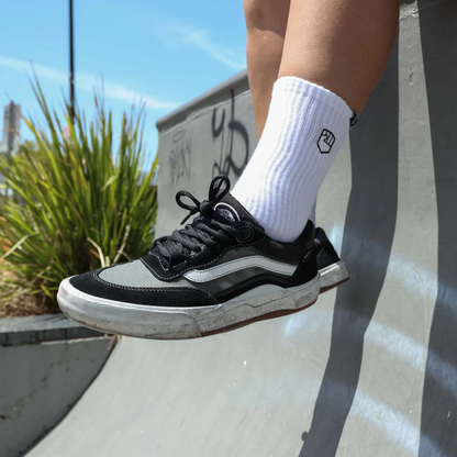 FIST HANDWEAR Crew Socks - Stocker - White - Small/Medium F-SC-00971-S/M