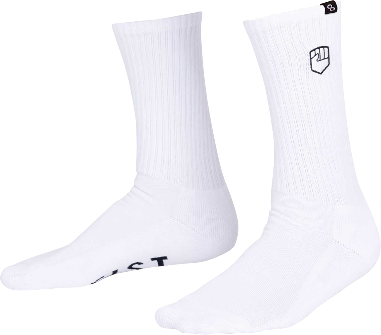 FIST HANDWEAR Crew Socks - Stocker - White - Large/XL F-SC-00971-L/XL