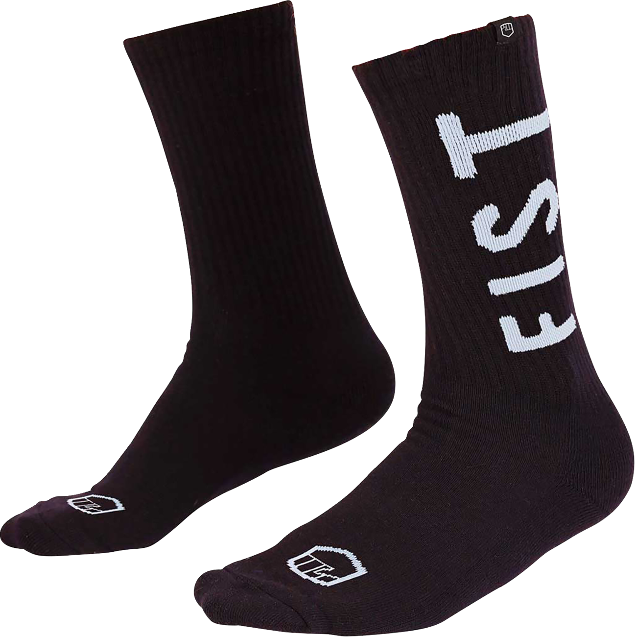 FIST HANDWEAR Crew Socks - Spellout - Black - Small/Medium F-SC-01337-S/M