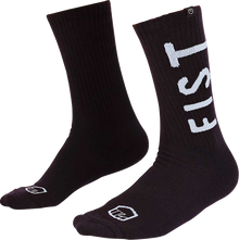 FIST HANDWEAR Crew Socks - Spellout - Black - Small/Medium F-SC-01337-S/M