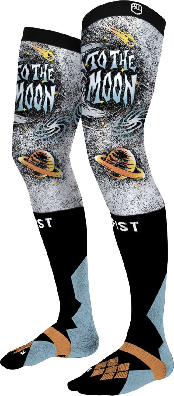 FIST HANDWEAR Moto Sock - To The Moon - Large/XL F-SM-01754-L/XL