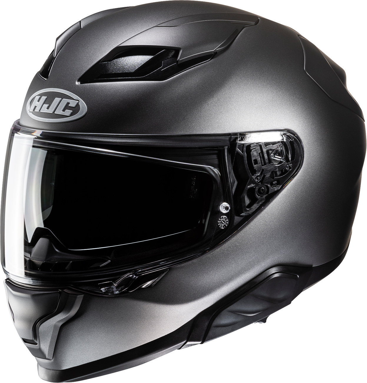 HJC F71 Helmet - Solid - Semi-Flat Titanium - Large FA47NUS6SFTV