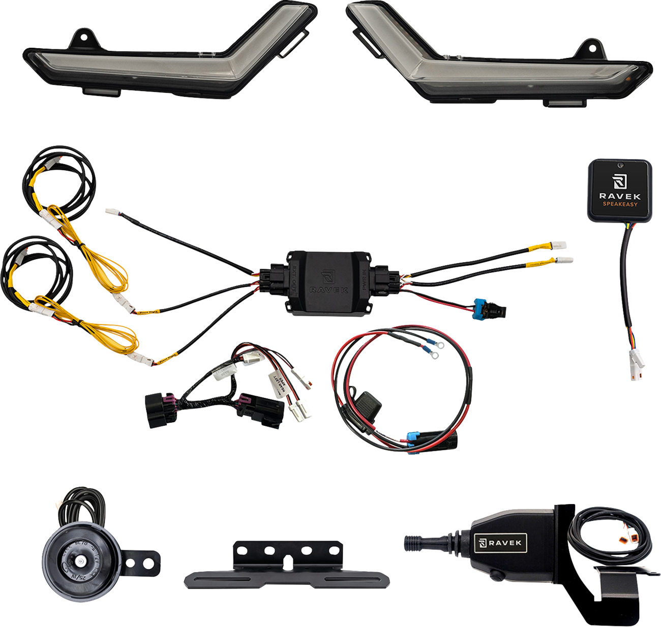 RAVEK Turn Signal Kit - Gen3 Speakeasy™ - Defender - Lever 65-1000SL