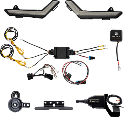 RAVEK Turn Signal Kit - Gen3 Speakeasy™ - Defender - Lever 65-1000SL