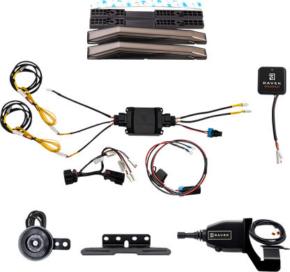 RAVEK Turn Signal Kit - Gen3 Speakeasy™ - Pioneer 1000 - Lever 66-100SL