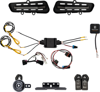 RAVEK Turn Signal Kit - Gen3 Speakeasy™ - Ranger XD 1500 - Rockers 64-1008SR