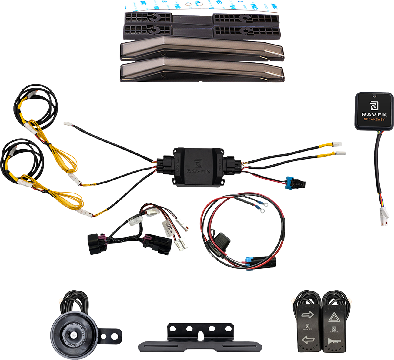 RAVEK Turn Signal Kit - Gen3 Speakeasy™ - Ridge - Rockers 67-4001SR