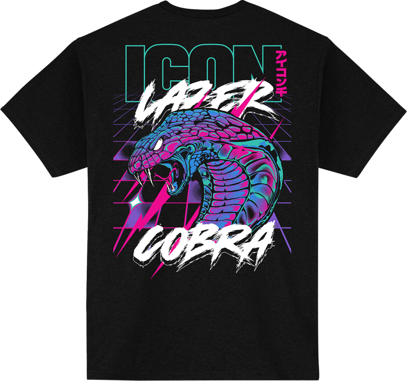 ICON Lazer Cobra™ T-Shirt - Black - Small 3030-25566