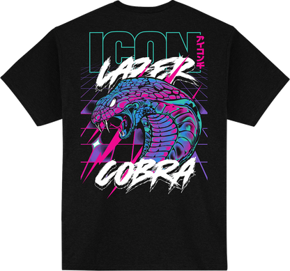 ICON Lazer Cobra™ T-Shirt - Black - Small 3030-25566