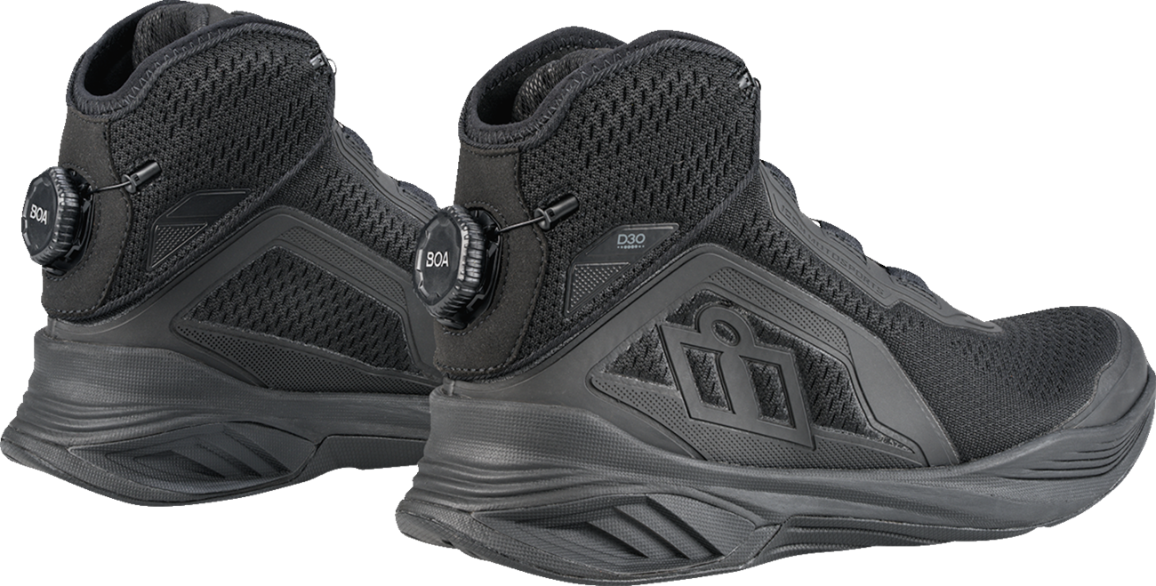 ICON Hooligan AF Boots - Black - US 11.5 3403-1465