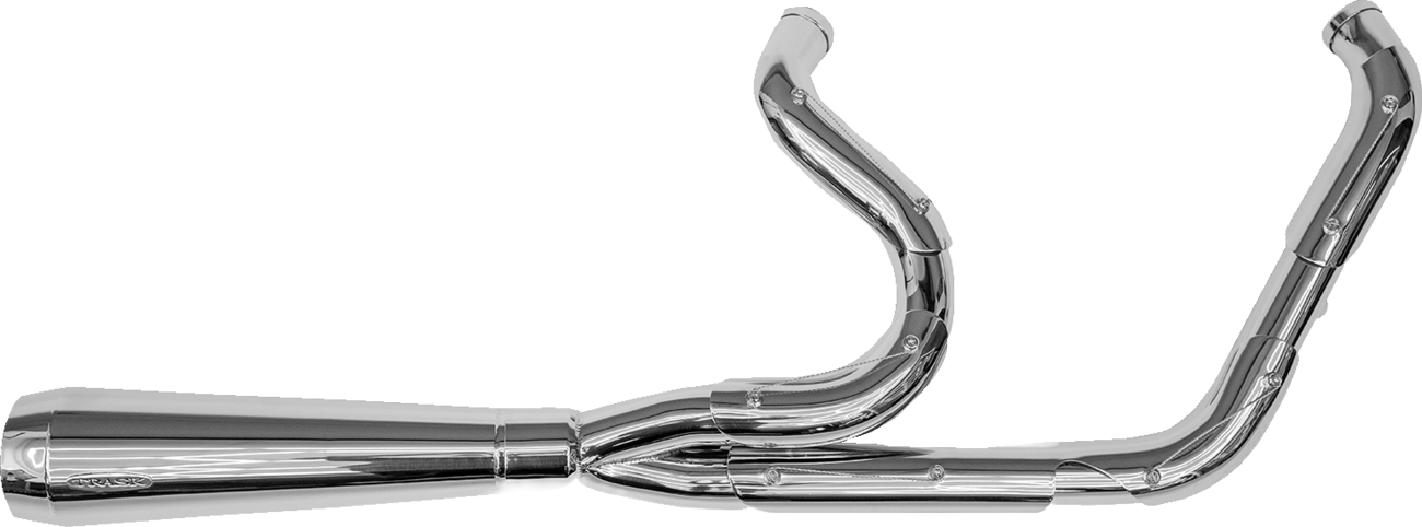 TRASK 2-into-1 Assault Exhaust System - Full Polished TM-5040PO