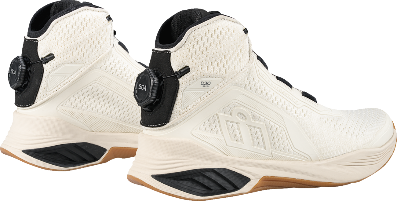 ICON Hooligan AF Boots - White - US 9.5 3403-1433