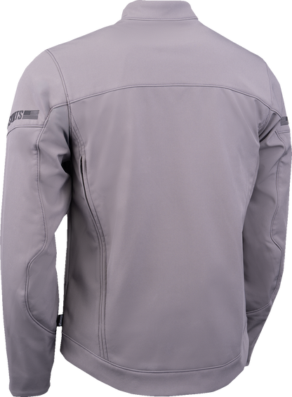 ICON Merc3™ Jacket - Gray - Large 2820-7776