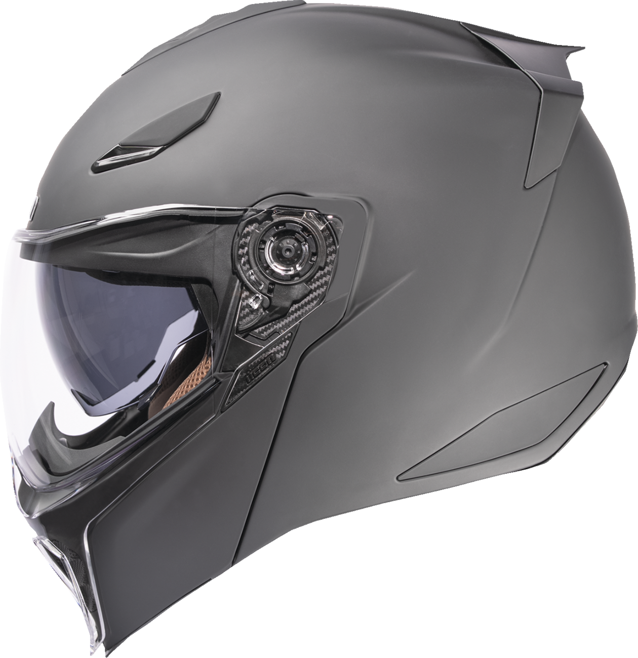 ICON Threshold™ Modular Helmet - Solid - Matte Black - Large 0100-2694