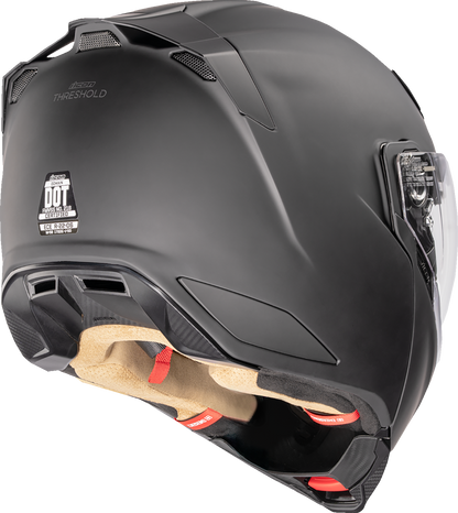 ICON Threshold™ Modular Helmet - Solid - Matte Black - 3XL 0100-2697