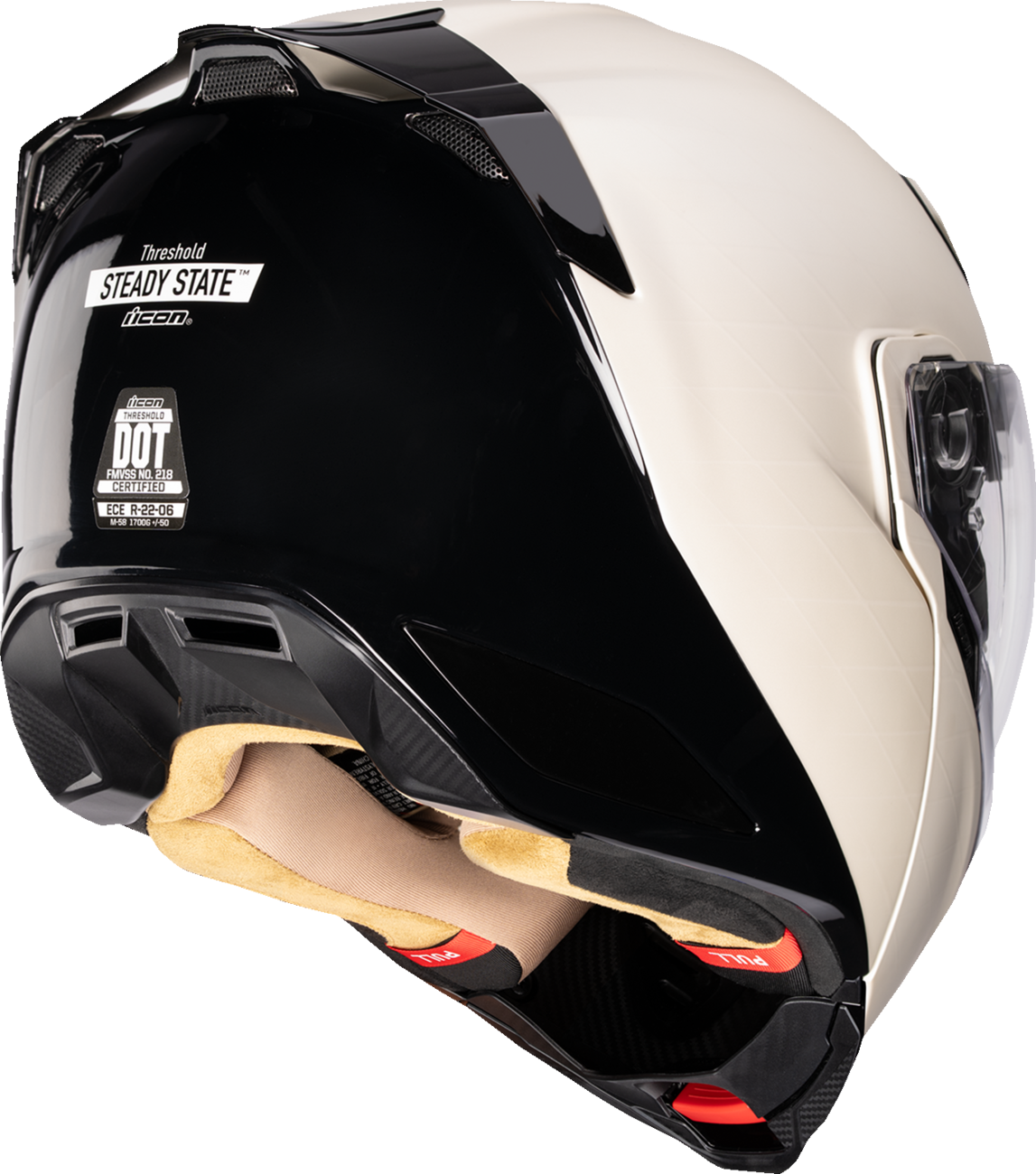 ICON Threshold™ Modular Helmet - Steady State - White - Small 0100-2699
