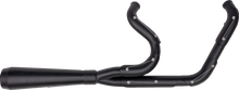 TRASK 2-into-1 Assault Exhaust System - Full Black on Black TM-5053BKBK