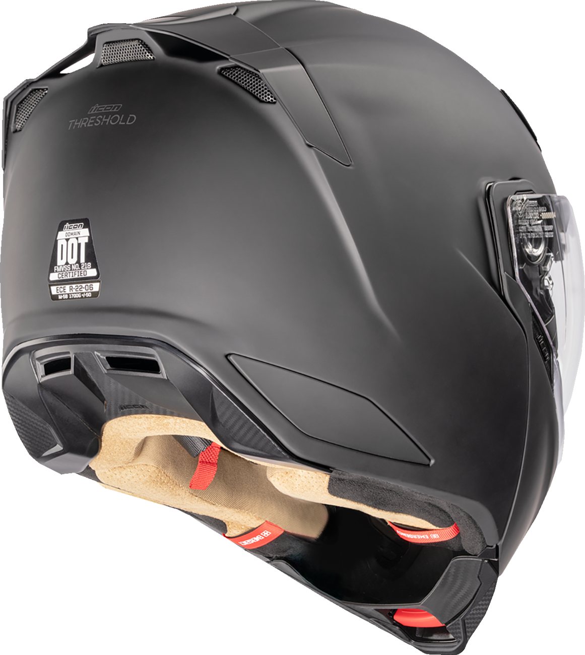 ICON Threshold™ Modular Helmet - Solid - Matte Black - XS 0100-2705