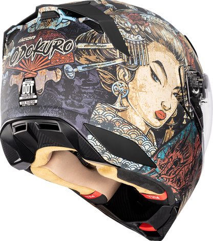 ICON Threshold™ Modular Helmet - Odokuro - Black - XS 0100-2714