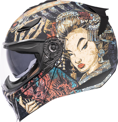 ICON Threshold™ Modular Helmet - Odokuro - Black - XL 0100-2718