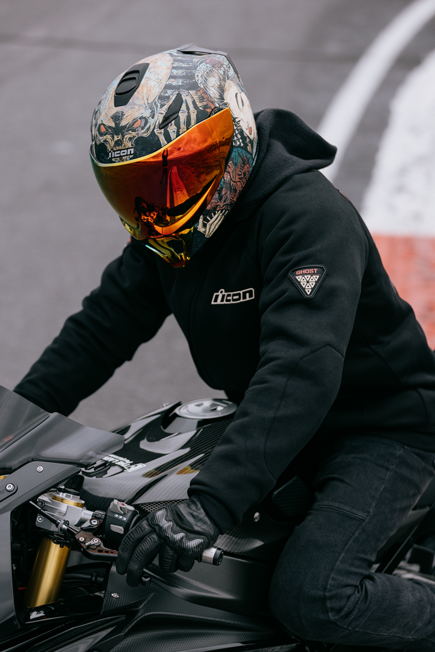 ICON Threshold™ Modular Helmet - Odokuro - Black - 3XL 0100-2720